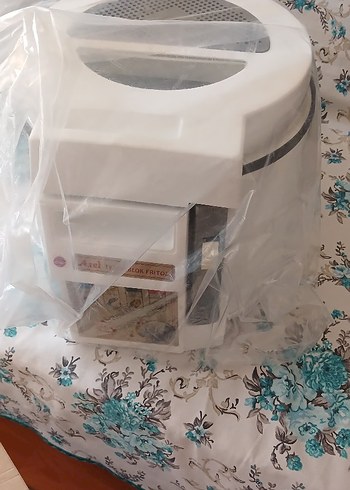 Asel Termosifonlu 2 Litre Beyaz Fritöz - Görsel 2