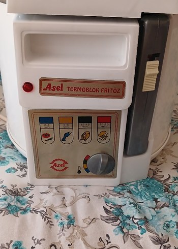 Asel Termosifonlu 2 Litre Beyaz Fritöz - Görsel 4