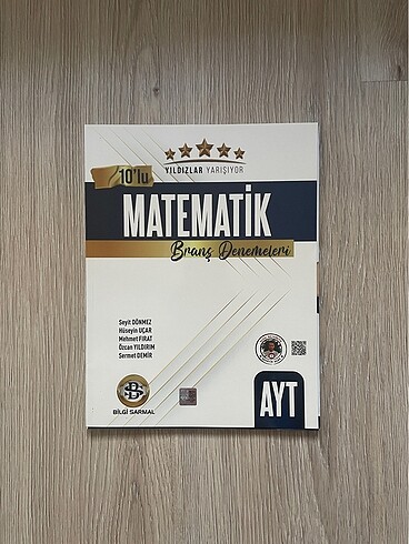 bilgi sarmal Yıldızlar Yarışıyor AYT Matematik denemesi