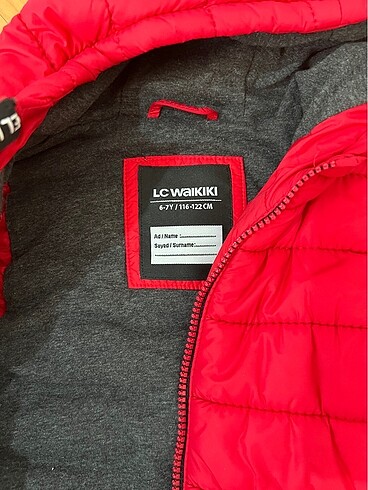 LC Waikiki 6,7 yaş kırmızı şişme yelek