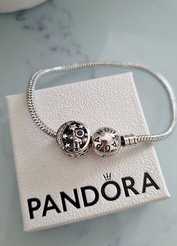  Beden Pandora 925 ayar gümüş charm 