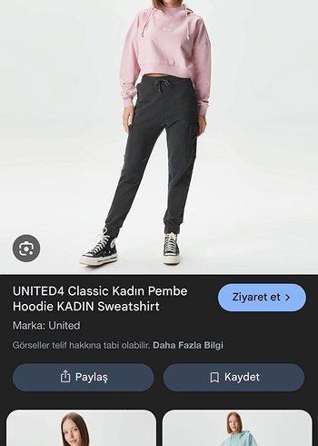 Pembe sweatshirt