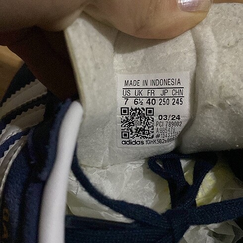 40 Beden lacivert Renk Adidas Gazelle