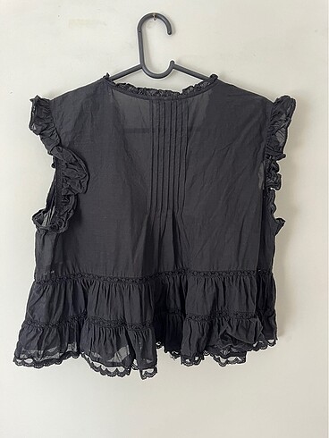 H&M Siyah Bluz