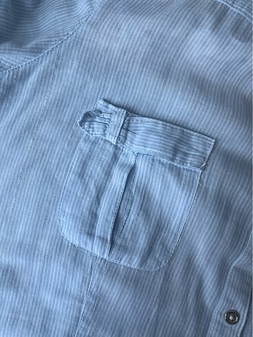 Lc waikikiki kadın çizgili gömlek - Görsel 5