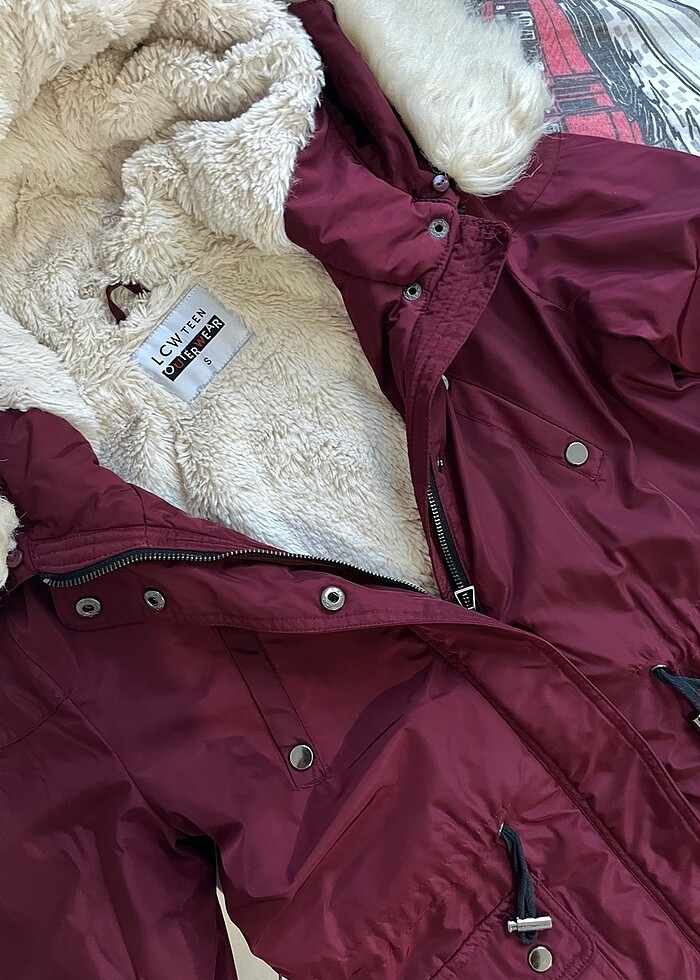 Lc waikiki Kadın Bordo Mont - Görsel 4