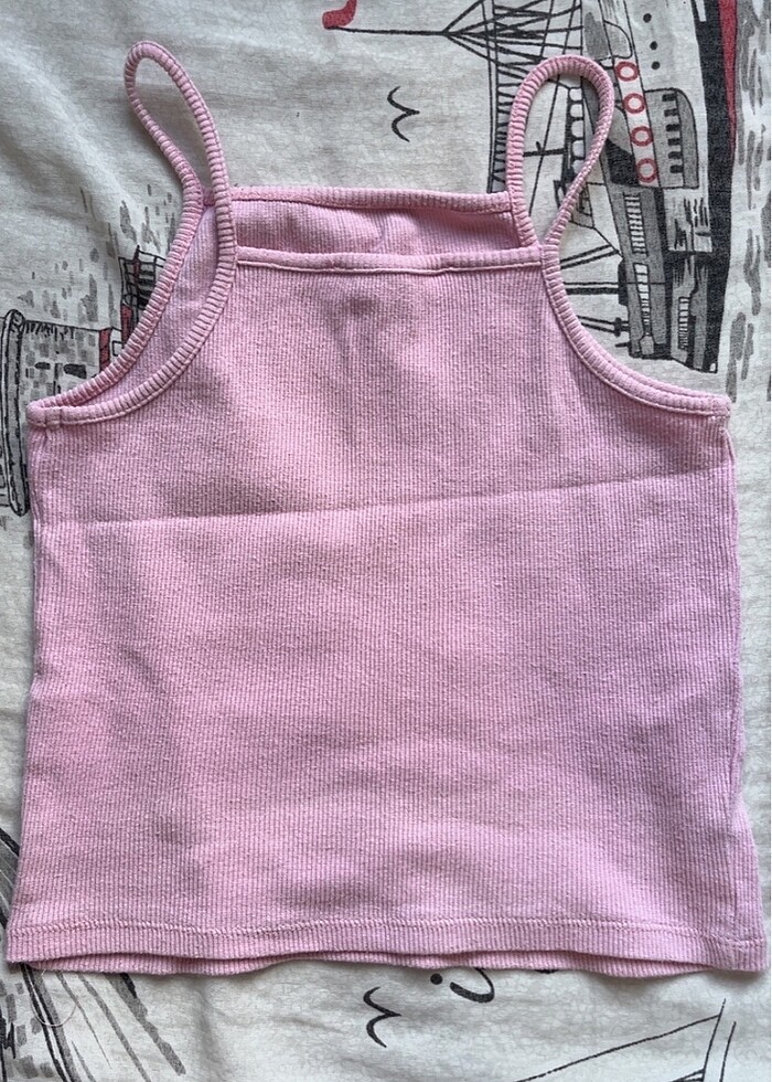 Koton Pembe Crop - Görsel 2