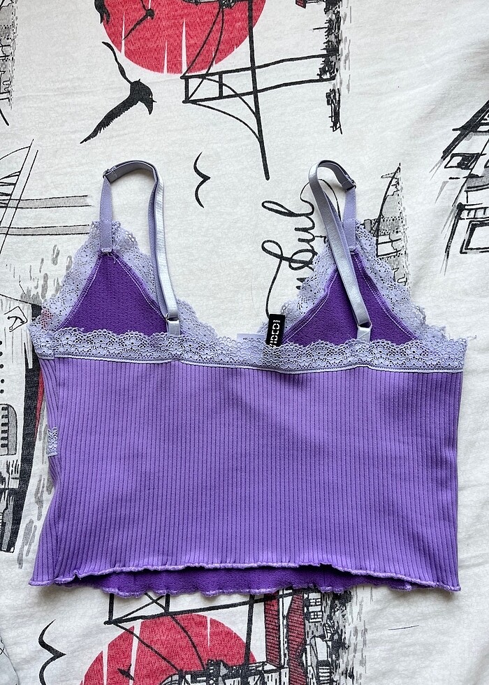 H&M Kadın Askılı Crop - Görsel 2