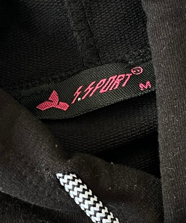 Kapüşonlu Siyah Kolsuz Sweatshirt - Görsel 4