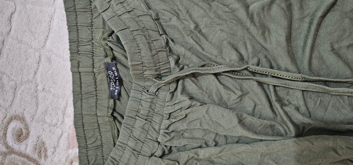 Kadın Haki Uzun Etek - Görsel 3