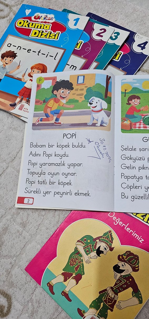 Okuma Dizisi Çocuk Kitapları Seti - Ata Yayıncılık - Görsel 2