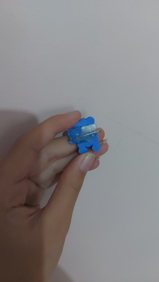 İstek renkli amongus rozet/çanta süsü - Görsel 3