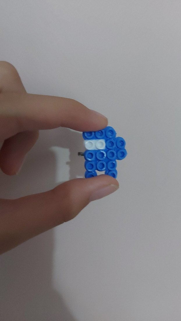 İstek renkli amongus rozet/çanta süsü - Görsel 2