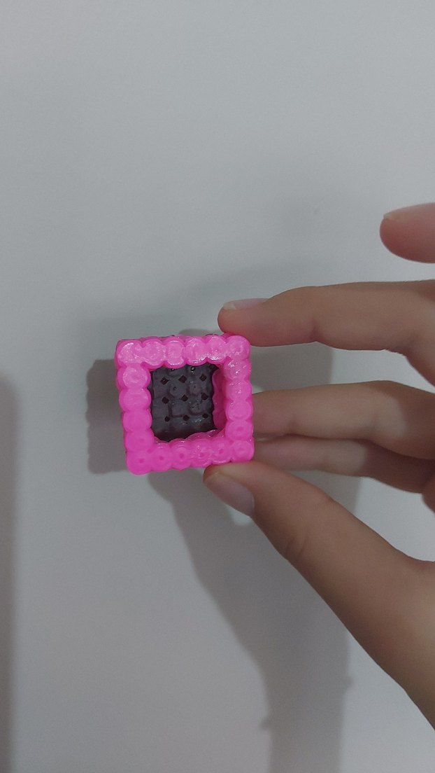 Pasta şeklinde minik hama boncuk kutu - Görsel 3