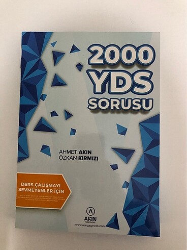 YDS soru bankası