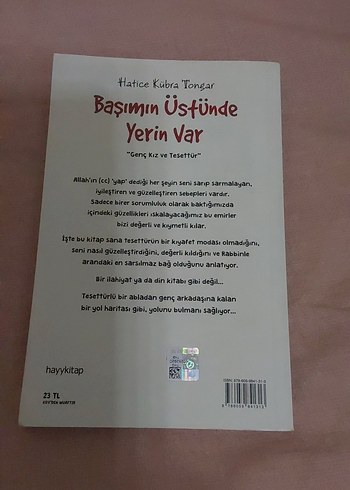 Başımın Üstünde Yerin Var - Hatice Kübra Tongar - Görsel 2