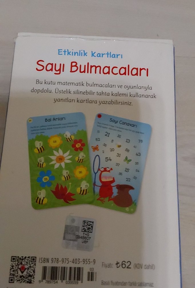 Sayı Bulmacaları Etkinlik Kartları - Görsel 2