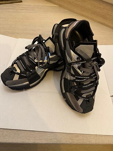 41 Beden gri Renk Dolce Gabbana Erkek Sneakers