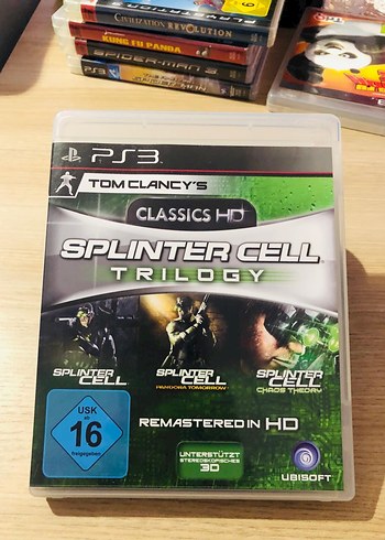 Tom Clancy's Splinter Cell Trilogy HD Remastered PS3