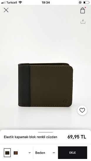 Pull Bear cüzdan