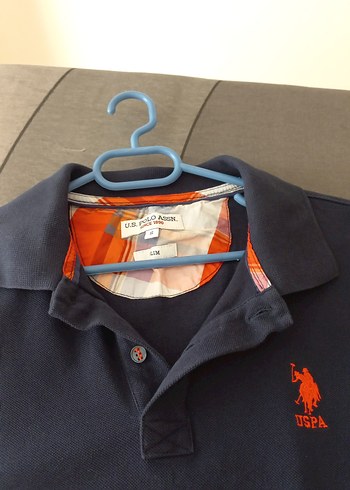 U.S. Polo Assn. Erkek Mavi Polo Tişört