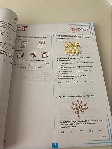 Beden Renk 345 yayınları tyt matematik soru bankası