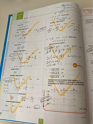 Beden 345 yayınları tyt matematik soru bankası