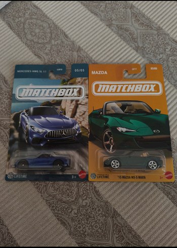 Matchbox Mazda MX5 Mercedes SL63
