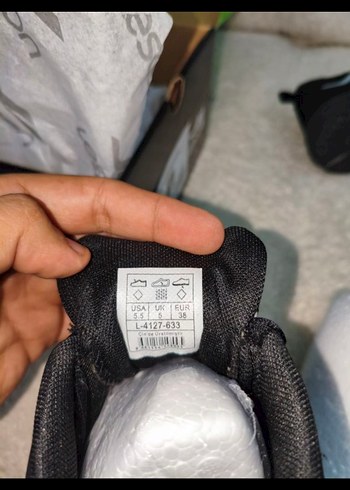 Siyah Yılan Desenli Erkek Spor Ayakkabı - Görsel 6