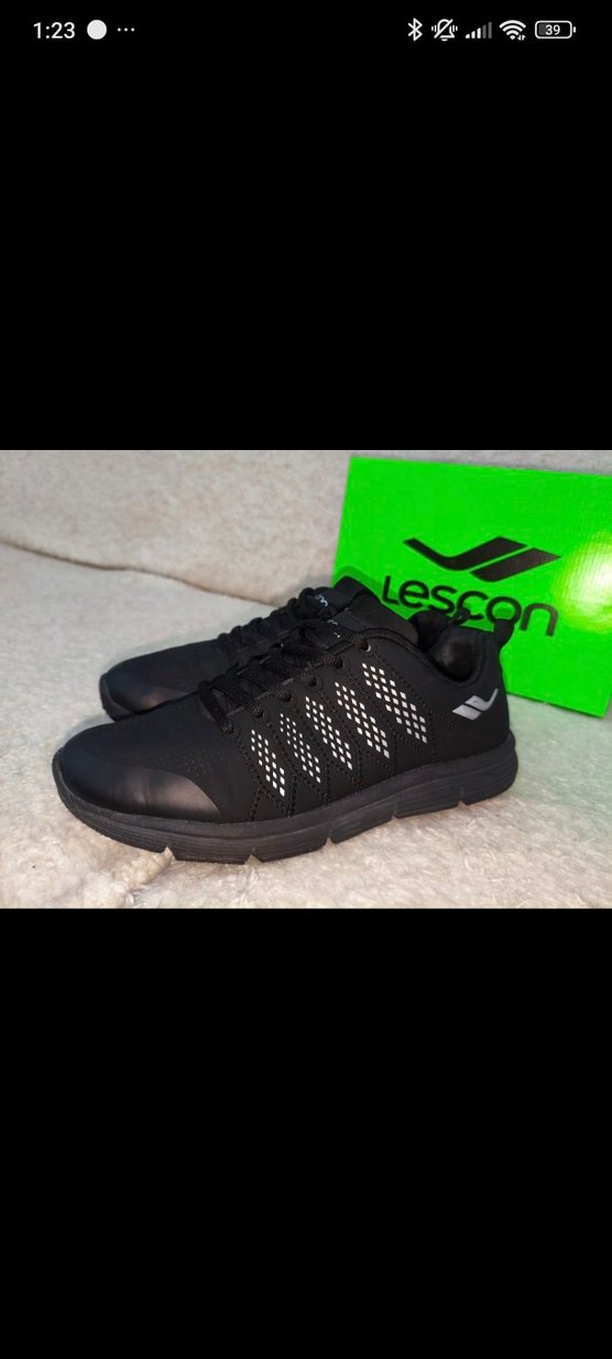 Siyah Yılan Desenli Erkek Spor Ayakkabı - Görsel 4