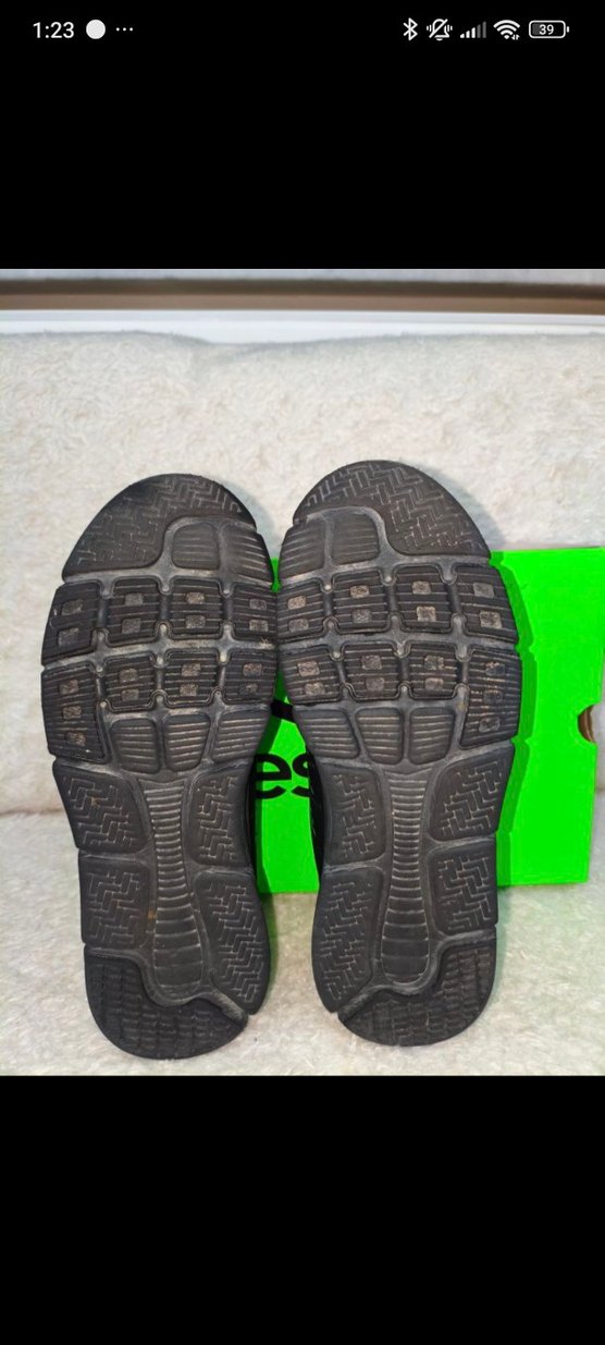 Siyah Yılan Desenli Erkek Spor Ayakkabı - Görsel 5