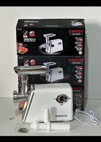 Bosch 3500W Et Kıyma Makinesi Beyaz