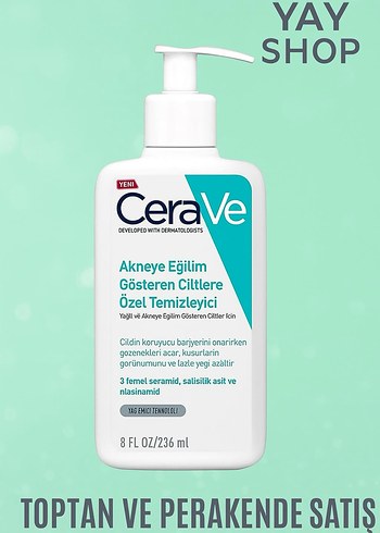 CeraVe Akneye Eğilim Gösteren Ciltler Temizleyici 236ml