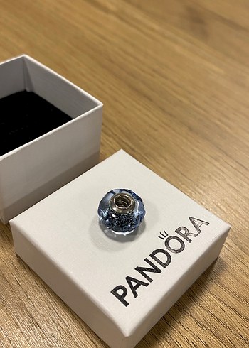 Orijinal Pandora Mavi Dalgalı Okyanus Charm - Görsel 2