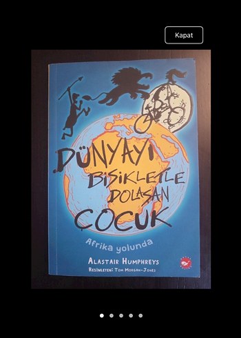 Dünyayı Bisikletle Dolaşan Çocuk Kitabı 1 ve 2. kitap