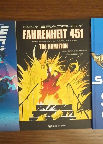 Fahrenheit 451 - Blade Runner 2019 - Supergirl Çizgi Roman takım