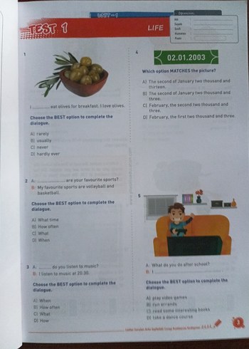 New Join Us 6 Test Kitabı - Görsel 4