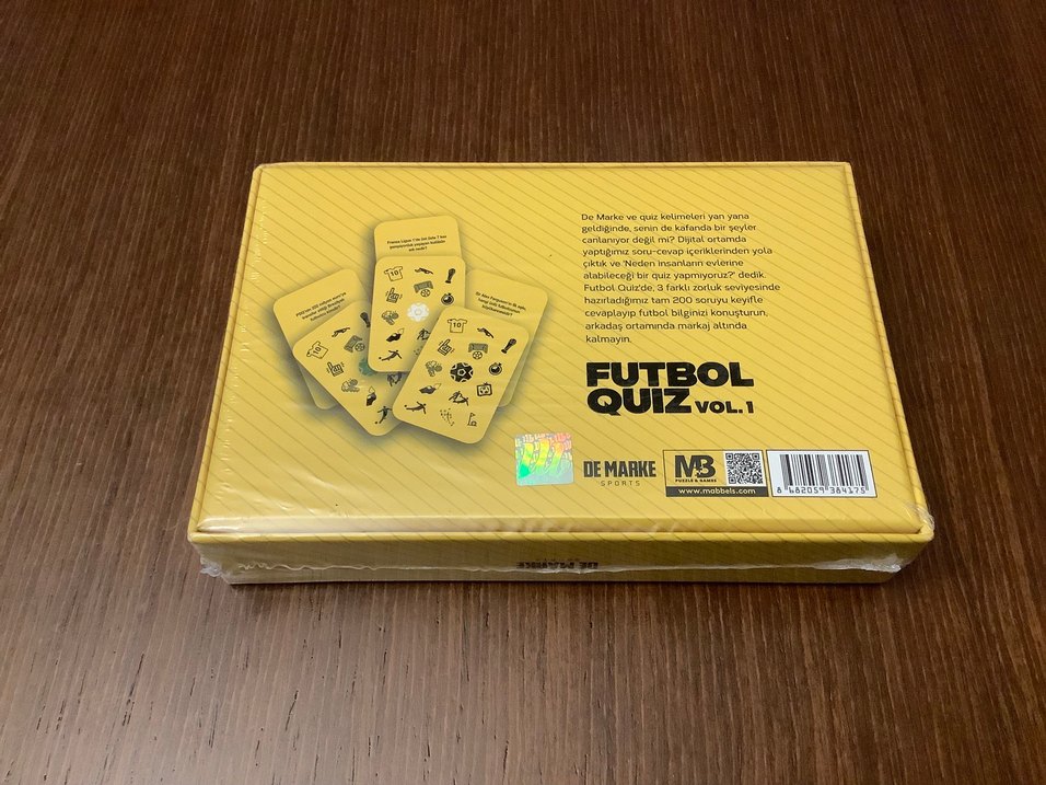 Futbol Quiz Vol. 1 - Futbol Kutu Oyunu - Görsel 2