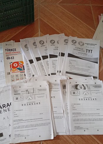 TYT Türkçe Branş Denemeleri Seti ve paragraf denemeleri