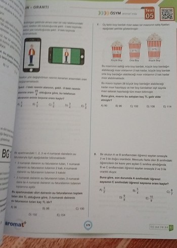  TYT Matematik Soru Bankası - Aromat Yayınları