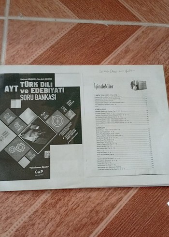 CAP AYT Türk Dili ve Edebiyatı Soru Bankası