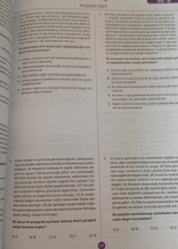  TYT Mor Paragraf Soru Kütüphanesi Kitabı