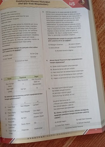  AYT Edebiyat Soru Bankası - Kronometre Yayınları