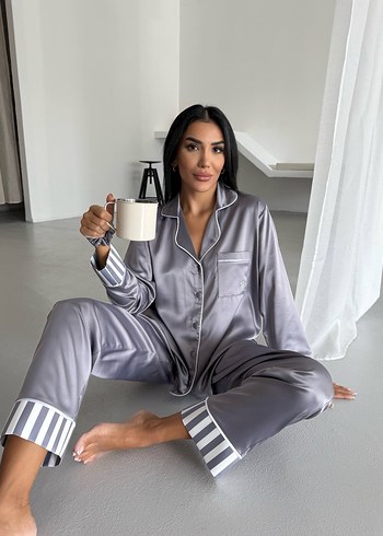 s Beden gri Renk Victorias Secret Pijama Takımı