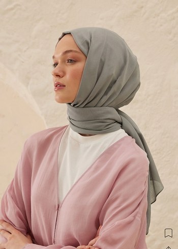 Rami Şal Açık Gri - Görsel 3