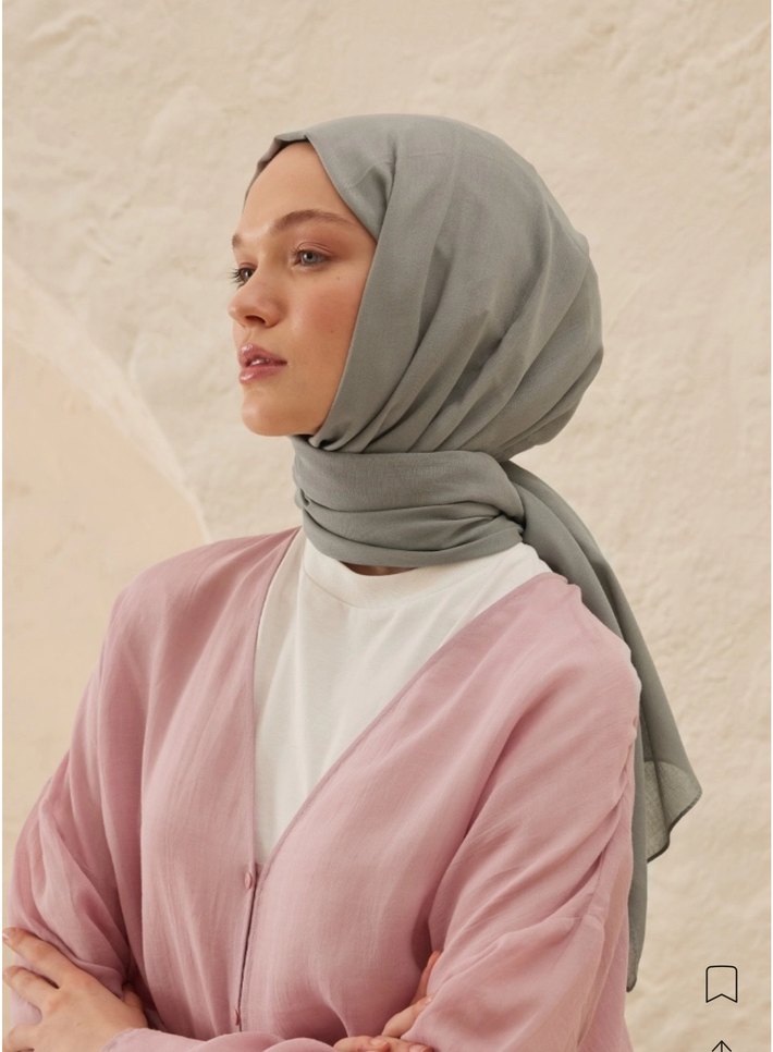 Rami Şal Açık Gri - Görsel 3