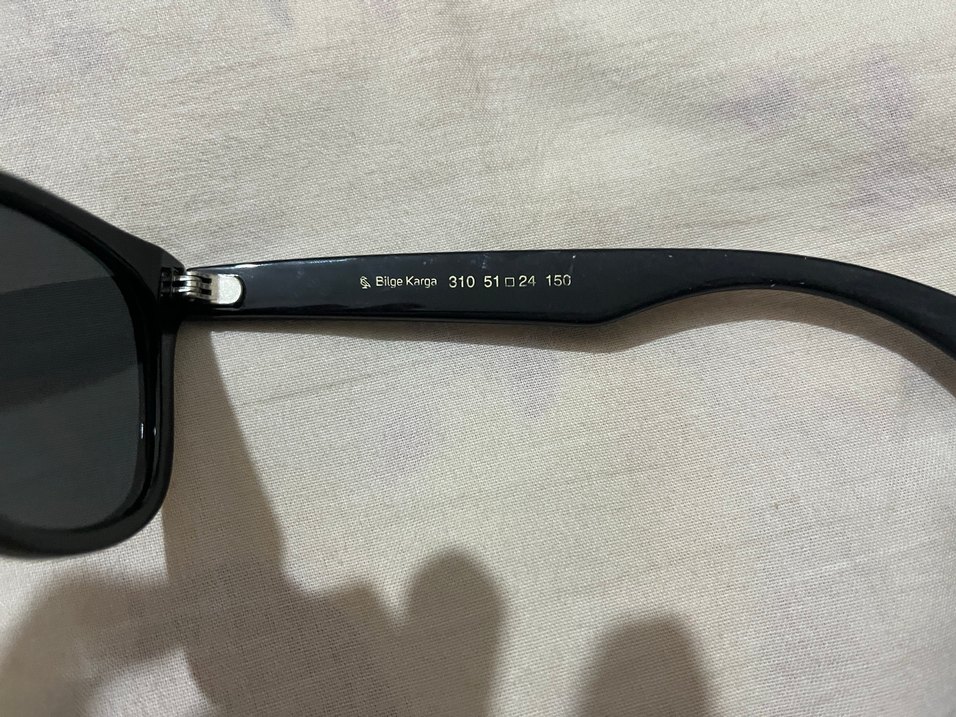 Bilge Karga Siyah Gözlük - Görsel 3