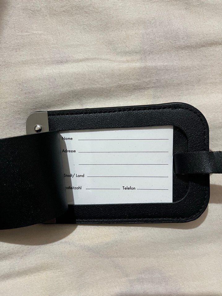 Siyah Bagaj Etiketi - Görsel 3