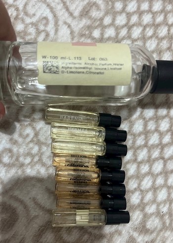 MAD Kadın Parfümü 100 ml Z101 + L113 + 8 tester - Görsel 6