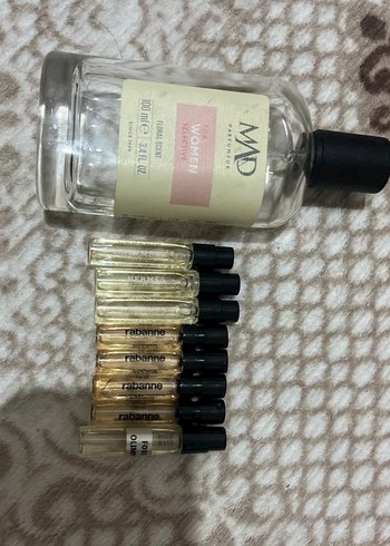 MAD Kadın Parfümü 100 ml Z101 + L113 + 8 tester - Görsel 5